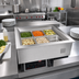 Thumbnail image #2 for Hatco Drop-In Hot/Cold Well, 5 Full-Size Pan Capacity, Mechanically Cooled