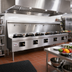 Thumbnail image #2 for MasterRange M-5-SS Five-Chamber Gas Wok Range, Stainless Steel Deck and Sides, No Flue Risers