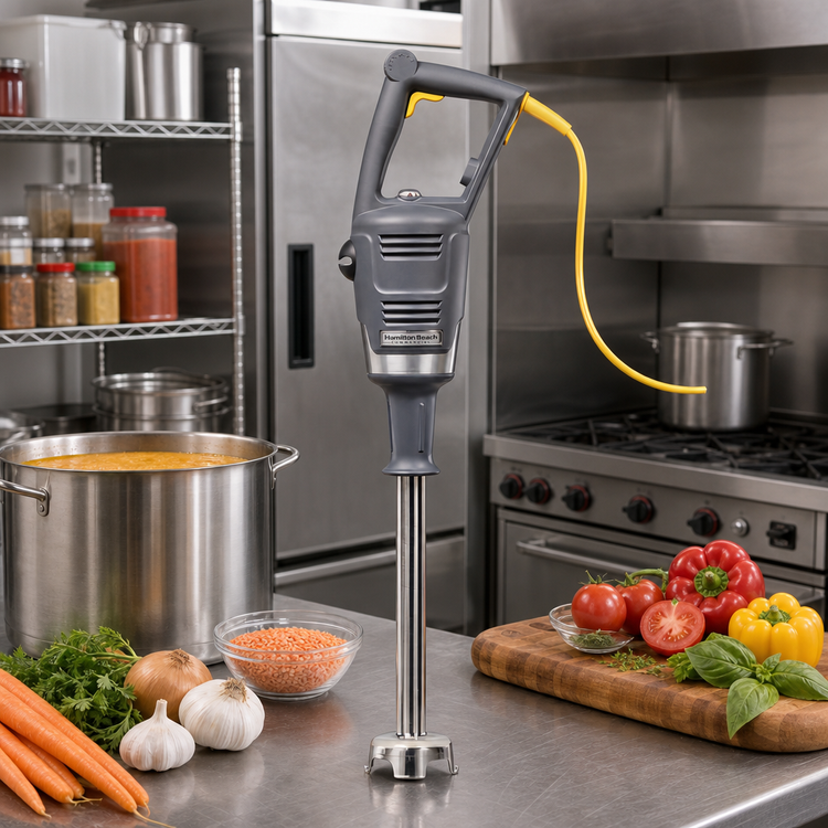 Product image #3 for Hamilton Beach Commercial BigRig International Variable-Speed Immersion Blender Mixer, 21-Inch Shaft, 220-240V