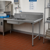 Thumbnail image #2 for Eagle Group BlendPort® Straight Soiled Dishtable, 84 Inch, Right-to-Left, 16/300 Stainless Steel Top, 20 x 20 x 5 Sink