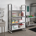 Thumbnail image #2 for Cambro Camshelving Elements XTRA 24-Inch W x 54-Inch L x 64-Inch H 4-Shelf Solid Stationary Starter Unit