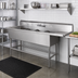 Thumbnail image #2 for John Boos Pro-Bowl 4-Compartment Sink with 24-Inch Right Drainboard, 20 x 20 x 14-Inch Bowls