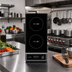 Thumbnail image #2 for CookTek Helios Touch Freestanding Front-to-Back Double Hob Induction Cooktop, 3500W Per Hob, 200-240V