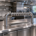 Thumbnail image #2 for Perlick 4064-8L Pass-Thru Brew Pipe Glycol-Cooled Draft Beer Tower with 8 Faucets