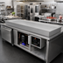 Thumbnail image #2 for Hatco R-290 Slim Drop-In Frost Top for 2 Full-Size Sheet Pans, 54-15/16 Inch Wide