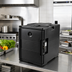 Thumbnail image #3 for Cambro Ultra Pan Carrier Front-Loading Insulated Food Pan Carrier with Security Package, 4 Full-Size Pan Capacity, Black
