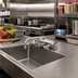 Thumbnail image #2 for T&S Brass B-1115-XS Bronze Workboard Faucet with 4-Inch Centers and Quarter-Turn Eterna Cartridges