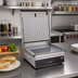 Thumbnail image #2 for Hatco PG14FG-1 Single Countertop Panini Grill with Grooved Top and Smooth Bottom Plates