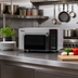 Thumbnail image #2 for Amana Commercial RMS10TSA 0.8 Cu. Ft. 1000-Watt Countertop Microwave Oven with Touchpad Controls