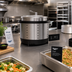 Thumbnail image #3 for Vollrath Mirage 11 Qt Round Drop-In Induction Rethermalizer with Hinged Cover