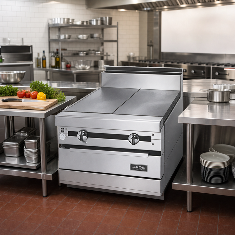 Product image #2 for Jade Range Titan JMRH-3HT Heavy Duty 36" Modular Gas Range with 3 Hot Tops