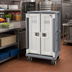 Thumbnail image #2 for Cambro Tall Profile Insulated 2-Compartment Meal Delivery Cart for 15