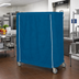 Thumbnail image #2 for Metro Mariner Blue Waterproof Banquet Cart Cover, 60 x 24 x 74 Inches