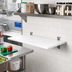 Thumbnail image #2 for Eagle Group Richlite Wall-Mounted Drop Shelf, 24 x 12 Inches, 80 lb Capacity