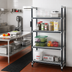 Thumbnail image #2 for Cambro Camshelving Elements XTRA 4-Shelf Vented Stationary Starter Unit, 18 x 24 x 72 Inches, Speckled Gray