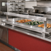 Thumbnail image #2 for Vollrath 4-Series Signature Server Stainless Steel Customer-Side Countertop Plate Rest, 46 x 7 Inches