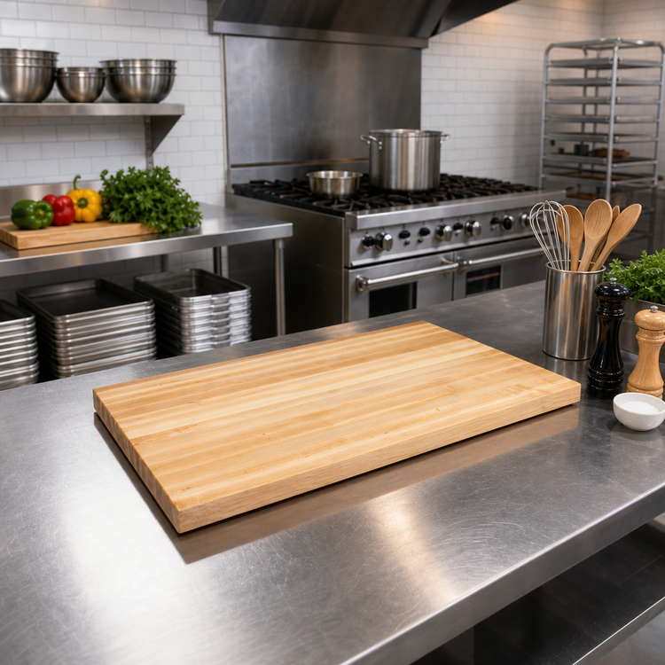 Product image #2 for Boos Block Northern Hard Rock Maple Edge Grain Kitchen Countertop, 18 x 25 x 1-1/2 Inch, Penetrating Oil Finish
