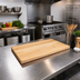 Thumbnail image #2 for Boos Block Northern Hard Rock Maple Edge Grain Kitchen Countertop, 18 x 25 x 1-1/2 Inch, Penetrating Oil Finish