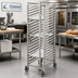 Thumbnail image #2 for Channel Manufacturing 415S Stainless Steel Side-Load Bun Pan Rack, 27-Pan Capacity