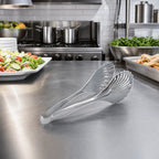 Thumbnail image #2 for Vollrath 46927 10-Inch Scalloped Serving Tongs, One-Piece 18/10 Stainless Steel, Mirror Finish Case of 12