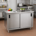 Thumbnail image #2 for Advance Tabco Special Value Economy Enclosed Work Table, 72