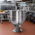 Thumbnail image #2 for Legion LSP-60 60-Gallon Stationary Direct Steam Kettle with Pedestal Base