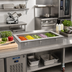 Thumbnail image #2 for Vollrath 5-Pan Remote Refrigerated Drop-In Cold Pan, 8-Inch Deep Well