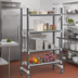 Thumbnail image #2 for Cambro Camshelving Elements XTRA High Density Mobile Starter Unit, 24 x 60 x 78-1/4 Inches, 4-Tier Vented, Speckled Gray