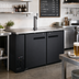 Thumbnail image #2 for Two-Section Draft Beer Cooler/Kegerator, 19 Cu. Ft., 1 Tower, 2 Half-Keg Capacity