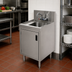 Thumbnail image #2 for Advance Tabco Prestige Supreme Underbar Stainless Steel Hand Sink with Cabinet Base and Faucet, 12 x 20 x 36 Inches