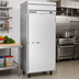 Thumbnail image #2 for Beverage Air Horizon Series HF1WHC-1S 30.76 Cu. Ft. One-Section Reach-In Freezer with Solid Door
