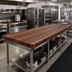 Thumbnail image #2 for John Boos Boos Block American Black Walnut Edge-Grain Kitchen Countertop, 132 x 38 x 3 Inches
