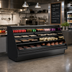 Thumbnail image #2 for Fusion® 51-Inch Flat-Profile Refrigerated Self-Service Display Case, Remote DX