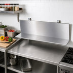 Thumbnail image #2 for Eagle Group DSS-1236 Wall-Mounted 304 Stainless Steel Drop Shelf, 36"W x 12"D, 80 lb Capacity