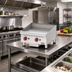 Thumbnail image #2 for Omcan USA 24-Inch Countertop Gas Griddle with 3/4-Inch Smooth Steel Plate, 60,000 BTU