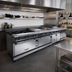 Thumbnail image #2 for Vulcan V Series 18-Inch Heavy Duty Gas Griddle with Storage Base and Cabinet Doors