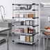 Thumbnail image #2 for Quantum Stationary Solid Shelving Starter Kit, 42