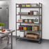 Thumbnail image #2 for Cambro Camshelving Basics Plus 5-Tier Add-On Polymer Shelving Unit, 21