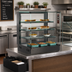 Thumbnail image #2 for Structural Concepts Reveal 35-3/4-Inch Heated Self-Service Slide-In Counter Case with Straight Glass and 3 Adjustable Shelves