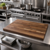 Thumbnail image #2 for Boos Block American Black Walnut Blended Edge Grain Kitchen Countertop, 60 x 32 x 1.5 Inches, Penetrating Oil Finish