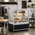 Thumbnail image #2 for Federal Industries Italian Glass Series 36-Inch Floor Model Non-Refrigerated Self-Service Pastry Display Case