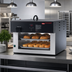 Thumbnail image #2 for Hatco Flav-R-Savor Pass-Through 2-Tier Humidified Countertop Heated Air Curtain Display Cabinet for Full-Size Sheet Pans