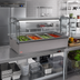 Thumbnail image #2 for Hatco CWBP-4 Bundle 4-Pan Self-Contained Refrigerated Drop-In Cold Well with Sneeze Guard and Light