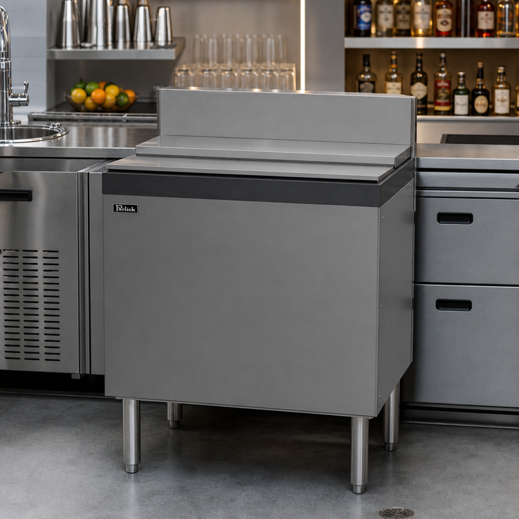Product image #2 for Perlick Top Shelf TSD Series 36-Inch Extra Capacity Modular Underbar Ice Bin/Cocktail Unit with 10-Circuit Cold Plate