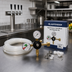 Thumbnail image #2 for Glastender High-Pressure Tank-Mount CO2 Regulator Kit with Double Gauge and 50-Foot Gas Tubing