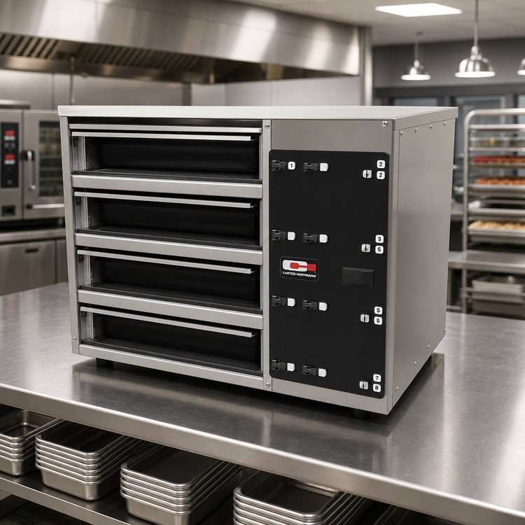 Product image #2 for Carter-Hoffmann Modular Heated Holding Cabinet, Single-Sided Access, 2-1/2 Inch Pan Depth