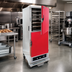 Thumbnail image #2 for Cres Cor Half-Size Mobile Heated Holding Cabinet with Humidity, 1-Compartment, Bottom-Mount Heater