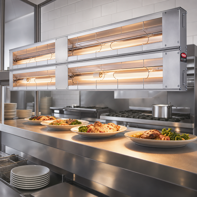 Product image #2 for Hatco Glo-Ray 60-Inch Lighted Double Infrared Strip Heater