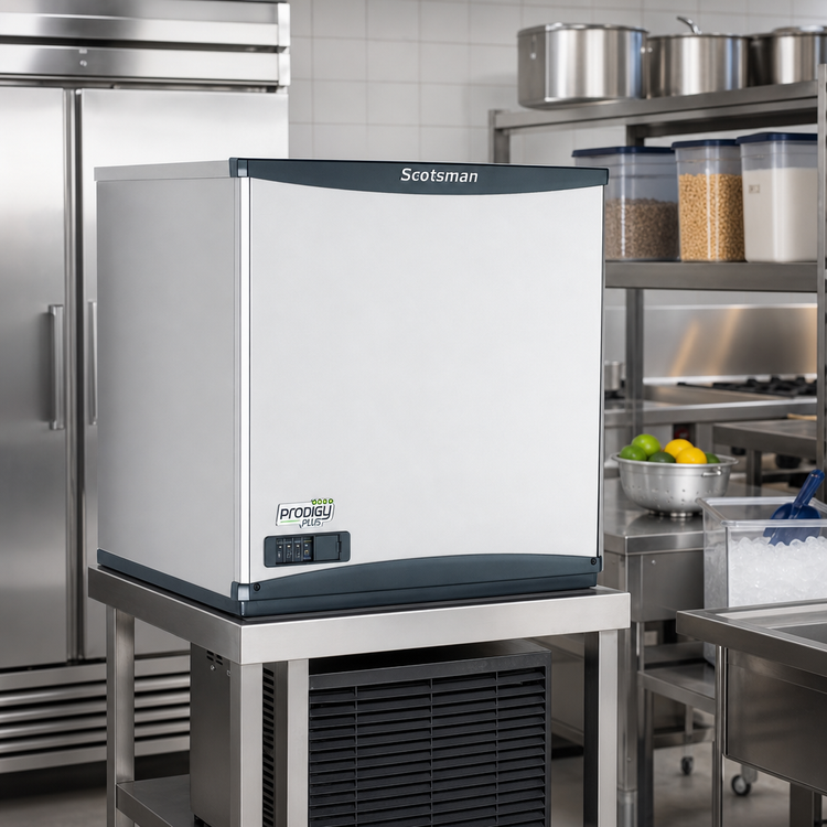 Product image #2 for Scotsman Prodigy Plus FS0822R-1 Remote-Cooled Flake Ice Machine Head, 760 lb/24 Hours