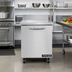 Thumbnail image #2 for Continental Refrigerator 27-Inch Worktop Freezer with 5-1/2-Inch Backsplash, One-Section, Self-Contained, 7.4 Cu. Ft.